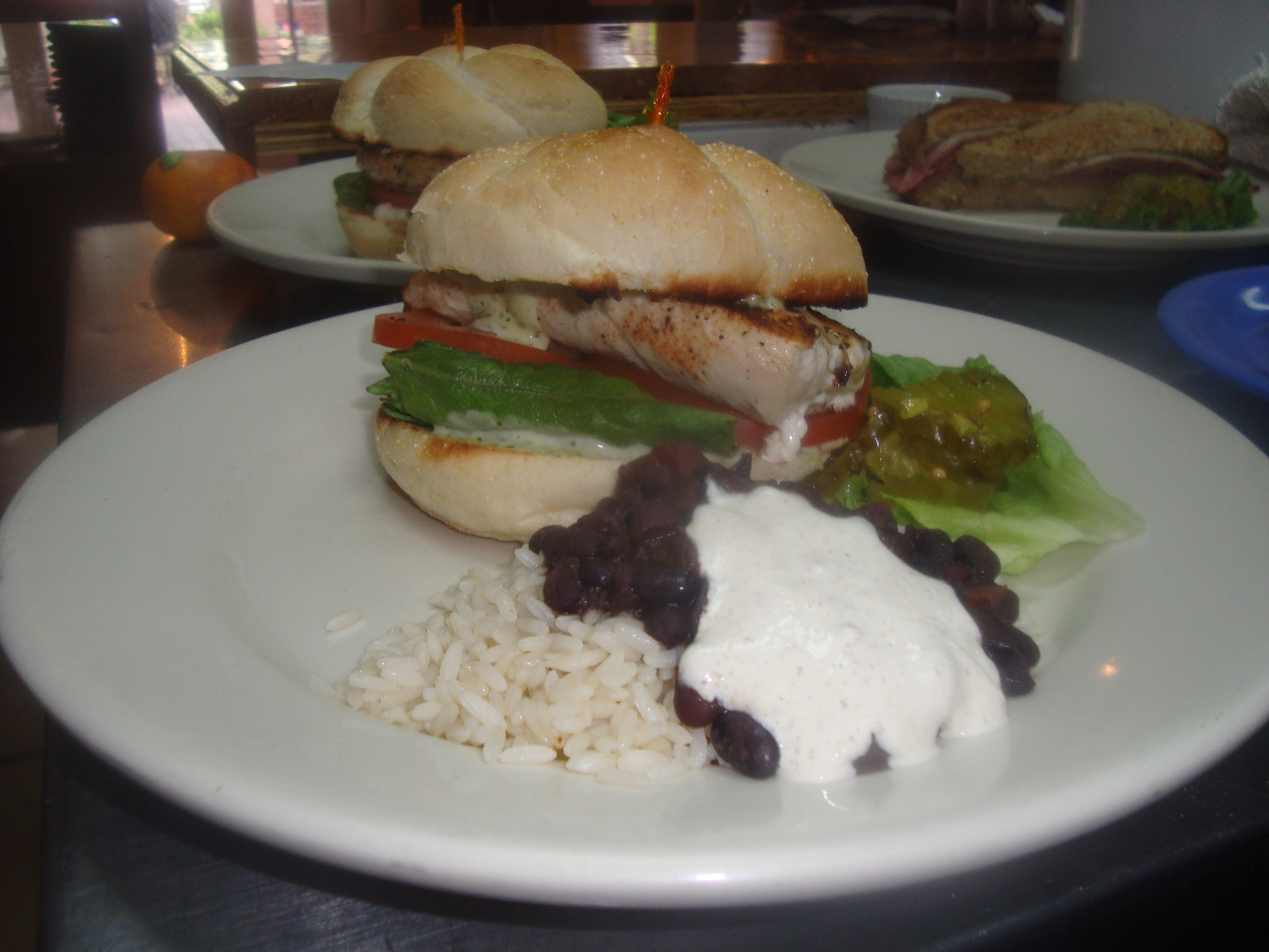 Mahi Sandwich